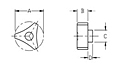 3 Point Knobs - Schematic Diagram